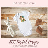 Horse PNG files for Sublimation Tumblers, Spring Flowers Clip Art for Stickers for Kid's Printable Wall Art for Girls Room Animal Lover Gift