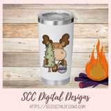 Camping Moose PNG 6 designs in 300 dpi png format