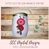 Cute Bee PNG for Sublimation for Stickers, Primitive Flower Clipart for Scrapbook Elements, Whimsical Wildlife Clip Art for Kid's Wall Decor