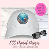 Stained Glass PNG Sticker Pack for Digital and Printable Planners, Journals, Notebooks & Digital Scrapbooking, Sea Life Car Decals, Instant Download Pre-Cropped Goodnotes Compatible PNG Images