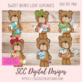 Adorable Wildlife Clipart Set for Kids 
6 - 300 dpi PNG images with transparent backgrounds