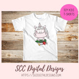 Whimsical Unicorns School Days Clipart for Stickers for Girls, School Pencils, Crayons, Glue & Apple PNG for Printable Art for Teachers