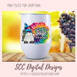 will burn sage and bridges tie dye gnome png files for sublimation for tumblers, funny gnome sublimation designs for shirts for women hippie