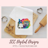 will burn sage and bridges tie dye gnome png files for sublimation for tumblers, funny gnome sublimation designs for shirts for women hippie