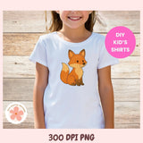 Cute Woodland Animals Clipart 12 - designs in 300 dpi png format