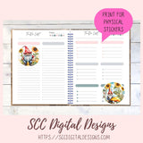 Sunflower Woodland Gnome Clipart Bundle 6 - 300 dpi png images