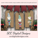Tall Gnomes PNG, Christmas Treats, Hot Chocolate, Xmas Candy, Holiday Cookies, DIY Gift for Her, Instant Download, Exclusive Clipart, Commercial Use Clip Art Set, T-Shirt & Hoodie Design, Craft Supplies, Scrapbook Elements, Personal Use