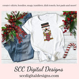 Smore PNG, Christmas Stockings, Snowman Snowmen, Santa Bear, DIY Gift for Her, Exclusive Clipart, Instant Download, Commercial Use Clip Art