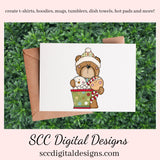 Winter Bear PNG, Cocoa Bombs, Hot Chocolate, Snowman Snowmen, Reindeer Xmas Tree, DIY Gift for Her, DIY Printables, Exclusive Clipart Set, Instant Download, Commercial Use Clip Art, Scrapbook Elements, Craft Supplies, Scrapbook Elements, Personal Use