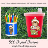 Winter Bear PNG, Cocoa Bombs, Hot Chocolate, Snowman Snowmen, Reindeer Xmas Tree, DIY Gift for Her, DIY Printables, Exclusive Clipart Set, Instant Download, Commercial Use Clip Art, Scrapbook Elements, Craft Supplies, Scrapbook Elements, Personal Use