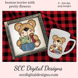 Camping Bear PNG, Tent, Sleeping Bag, Camp Fire, Lantern, Map, DIY Gift for Her, DIY Printables, Exclusive Clipart Set, Instant Download, Commercial Use Clip Art, Scrapbook Elements, Craft Supplies, Personal Use, Whimsical Wildlife