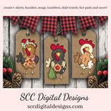 Our Clipart collections are great to create home decor, coffee mugs, tumblers, t-shirts, hoodies, kitchen towels, hot pads, and so much more!  Christmas Chicken PNG, Xmas Cookies, Holiday Gingerbread, DIY Gift for Her, DIY Printables, Exclusive Clipart Set, Instant Download, Commercial Use Clip Art, Scrapbook Elements, Craft Supplies, Scrapbook Elements, Personal Use, Whimsical Wildlife, Funny Chickens