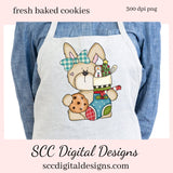 Rabbit PNG, Christmas Stockings, Xmas Cookies, Holiday Candy, DIY Gift for Her, DIY Printables, Exclusive Clipart Set, Instant Download, Commercial Use Clip Art, Scrapbook Elements, Craft Supplies, Personal Use, Christmas Clipart