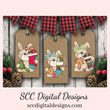 Rabbit PNG, Christmas Stockings, Xmas Cookies, Holiday Candy, DIY Gift for Her, DIY Printables, Exclusive Clipart Set, Instant Download, Commercial Use Clip Art, Scrapbook Elements, Craft Supplies, Personal Use, Christmas Clipart