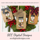 Smore Clipart, Cocoa Bombs, Chocolate Mug, Reindeer, DIY Gift for Her, DIY Printables, Exclusive Clipart Set, Instant Download, Commercial Use Clip Art, Scrapbook Elements, Craft Supplies, Personal Use, Christmas Clipart
