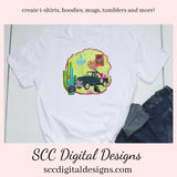 Old Truck PNG, Vintage Blue Truck, Gone Junkin T-Shirt Design, Junker Designs, DIY Gift for Her, Instant Download, Commercial Use Art, Clipart for Stickers, Gone Junkin', DIY Junkin T-Shirt, Scrapbook Elements, Exclusive Design