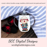 Rag Doll PNG, Andy Clipart, DIY Gift for Her, Red White and Blue PNGs, DIY Valentines Projects, Instant Download, Commercial Use Clip Art, Scrapbook Elements, Craft Supplies, Personal Use, Exclusive Clipart Sets, Valentine's Clipart for Cards