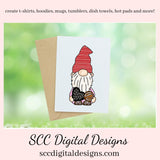 Valentine Gnome PNG, Valentine Clipart for Kids, DIY Gift for Her, Cricut Designs, Gnomes PNG for Sublimation, Commercial Use Clip Art, Scrapbook Elements, Craft Supplies, Personal Use, Gnome Lover Gift