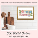Love Blooms Here PNG, DIY Gift for Her, Pastel Flowers Wall Art, Blue Bird Clipart, Spring PNG for Tumblers, Clip Art for Commercial Use, Digi Scrapping Clipart, Craft Supplies, Scrapbook Elements, Plant Mom PNG