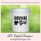 Our Irish Girl SVG is great for all of your projects this holiday season. Create diy front door signs, or a diy gift for her. Our PNG files are also commercial use art.