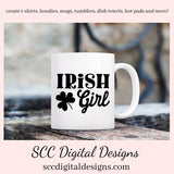 Our Irish Girl SVG is great for all of your projects this holiday season. Create diy front door signs, or a diy gift for her. Our PNG files are also commercial use art.