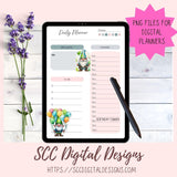 Birthday Gnome Clipart Printable Stickers for Digital Planners & Scrapbooking, Paper Planner Accessories for Women, DIY Gift for Her