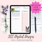 Boston Terrier Digital Stickers for Planners & Scrapbooking, Printable Pre-Cropped Stickers Paper Planner Accessories for the Dog Lover