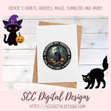 Welcome My Pretties PNG for Halloween T-Shirts for Women, Fall Crafting Designs Spooky Vibes Witch for Halloween Door Hanger Clip Art