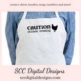 Animal SVG Bundle, Caution Pig Crossing, Chicken, Cow, Goat, Farmhouse Decor, DIY Gift for Her, Instant Download, Commercial Use Art
