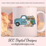 Our Easter egg clipart with colored eggs and an Old Truck is an instant download and is great to make diy Easter gifts, bunny png for tumblers, and stickers, Easter t-shirts & hoodies for kids, and so much more! Clipart for Stickers, DIY Gift for Her, Easter Designs, Spring Clipart png, Bunny Clip Art, Colored Eggs