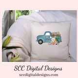 Our Easter egg clipart with colored eggs and an Old Truck is an instant download and is great to make diy Easter gifts, bunny png for tumblers, and stickers, Easter t-shirts & hoodies for kids, and so much more! Clipart for Stickers, DIY Gift for Her, Easter Designs, Spring Clipart png, Bunny Clip Art, Colored Eggs