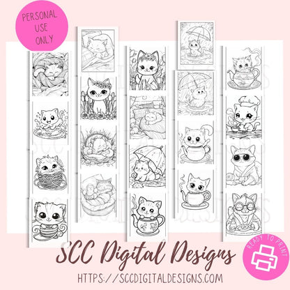 Cats Printable Coloring Book
52 Print at Home Kawii Kittens Coloring Pages for adults and kids