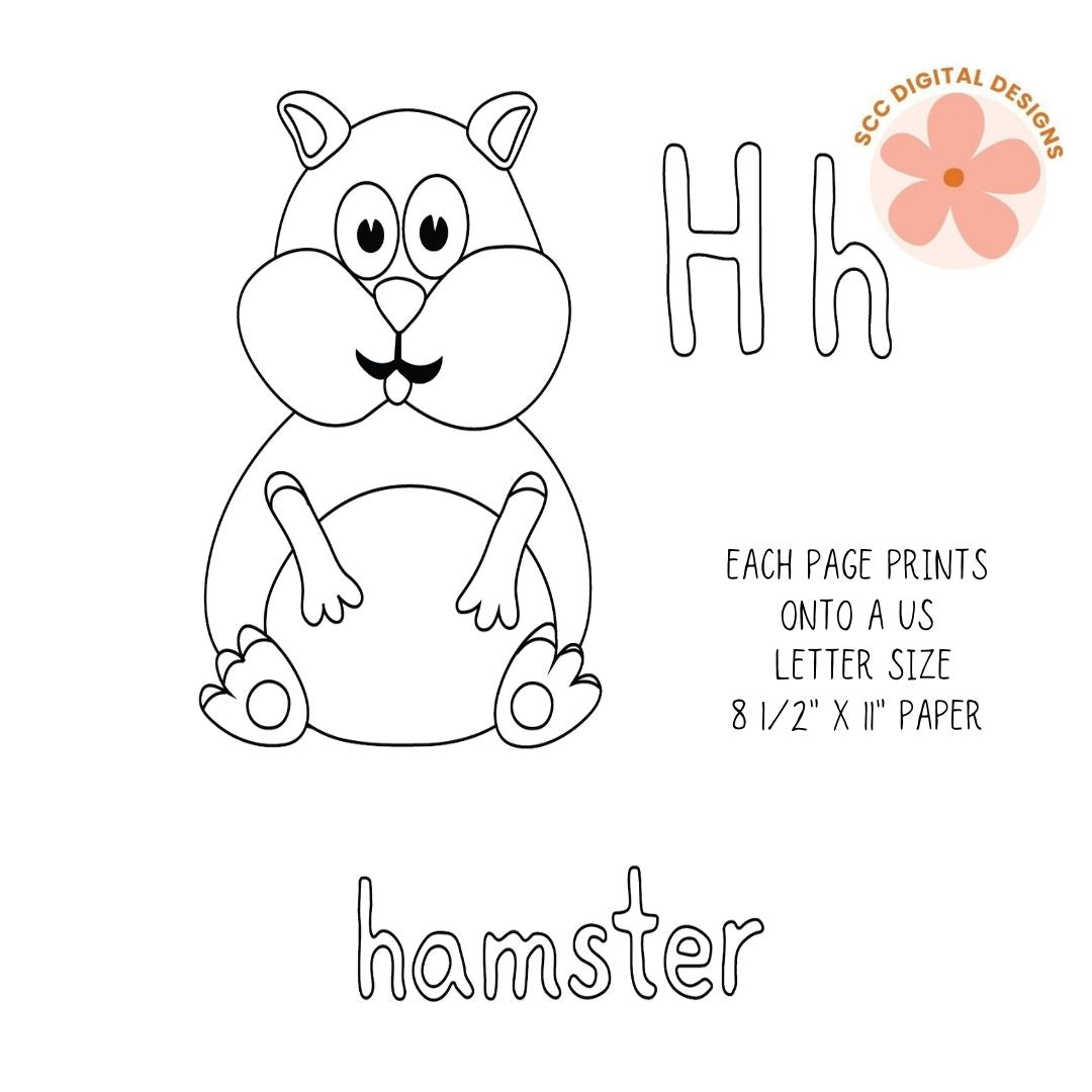 Kids Printable Activities
28 page Print at Home A-Z Activity Book for Kids