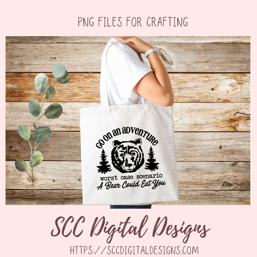 A Bear Could Eat You SVG File 1 design in svg eps dxf jpg png formats