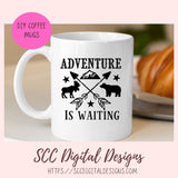 Adventure is Waiting SVG 1 design in svg eps dxf jpg png formats