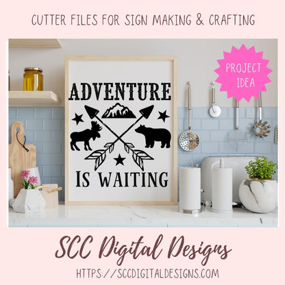 Adventure is Waiting SVG 1 design in svg eps dxf jpg png formats
