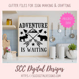 Adventure is Waiting SVG 1 design in svg eps dxf jpg png formats