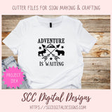 Adventure is Waiting SVG 1 design in svg eps dxf jpg png formats