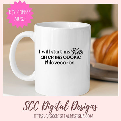 After This Cookie SVG 1 design in svg eps dxf jpg png formats