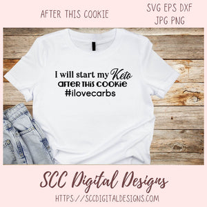 After This Cookie SVG 1 design in svg eps dxf jpg png formats