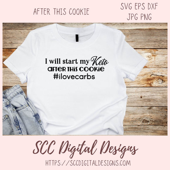 After This Cookie SVG 1 design in svg eps dxf jpg png formats