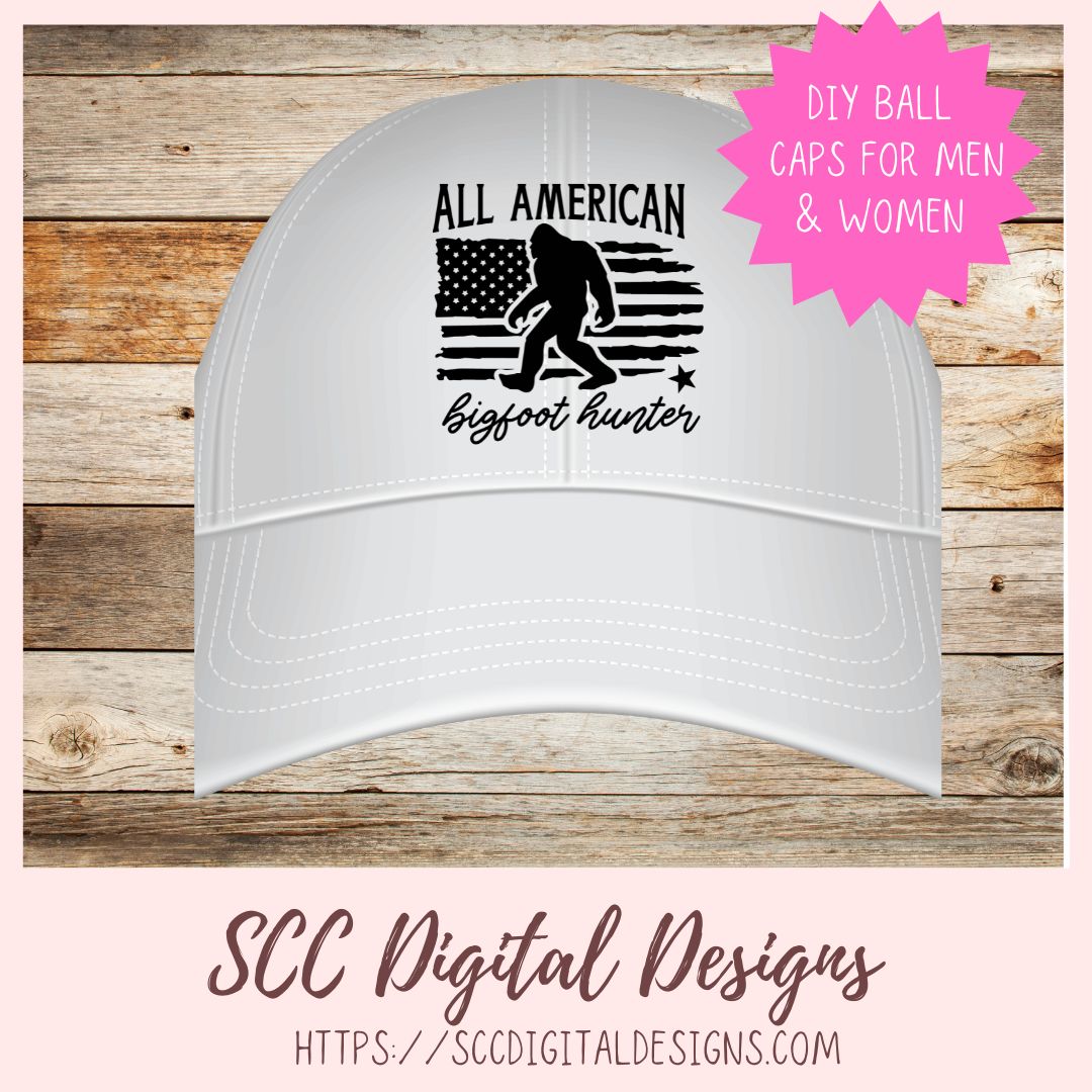 Bigfoot Hunter SVG 1 design in svg eps dxf jpg png formats