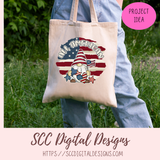 Patriotic All American Gnome Clipart 
1 design in 300 dpi png format
