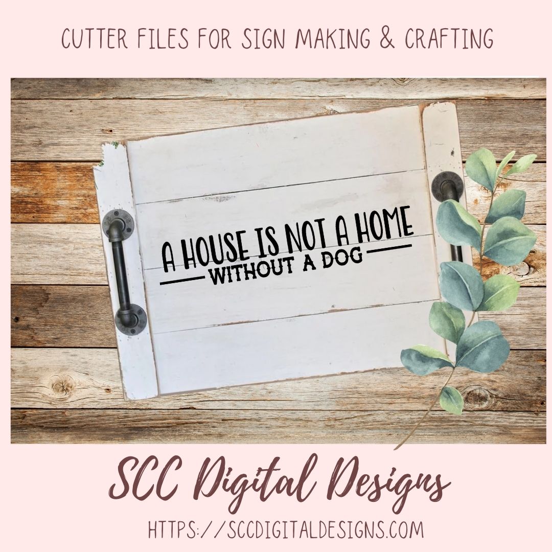 All Dogs Welcome SVG Mini Bundle, Farmhouse Decor for Girlfriend, DIY Rustic Sign for Animal Lover, Funny Welcome Mat for Mom