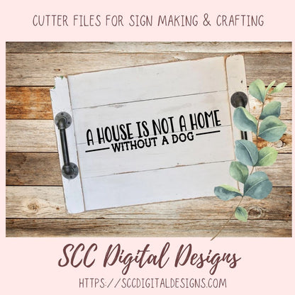 All Dogs Welcome SVG Mini Bundle, Farmhouse Decor for Girlfriend, DIY Rustic Sign for Animal Lover, Funny Welcome Mat for Mom