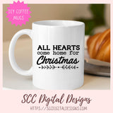 All Hearts Come Home for Christmas SVG 1 design in svg eps dxf jpg png formats