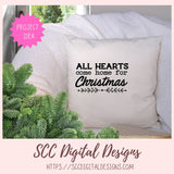 All Hearts Come Home for Christmas SVG 1 design in svg eps dxf jpg png formats