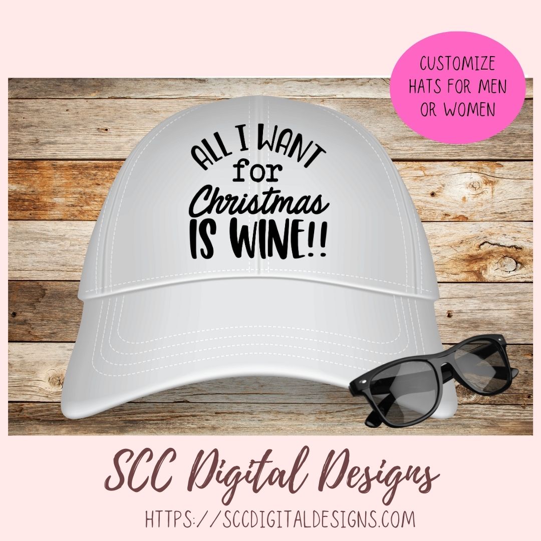 Wine SVG, DIY Christmas Farmhouse Decor for Mom, Funny Designs for Women for Shirts and Tumblers, PNG Designs for Alcohol Bottle Labels