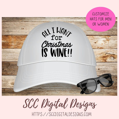Wine SVG, DIY Christmas Farmhouse Decor for Mom, Funny Designs for Women for Shirts and Tumblers, PNG Designs for Alcohol Bottle Labels