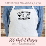 All You Need is Love SVG love and beer love and tacos love and wine love and pizza 4 designs in svg esp dxf jpg png formats